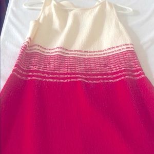 NWOT St. John Pink & White Dress, Size 6
